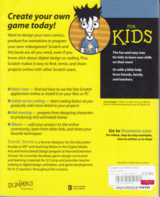 Scratch For Kids For Dummies [Book]